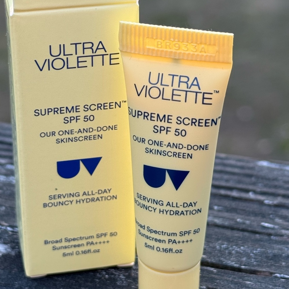 NIB ULTRA VIOLETTE SUPREME SCREEN SPF 50 SAMPLE SIZE